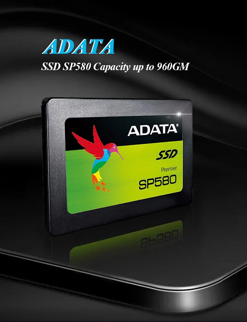 ADATA SP580 SSD 960GB 480GB Internal Solid State Disk High Speed Hard Drive SATA III 240GB 120GB 2.5 inch For Laptop Desktop solid state internal hard drive