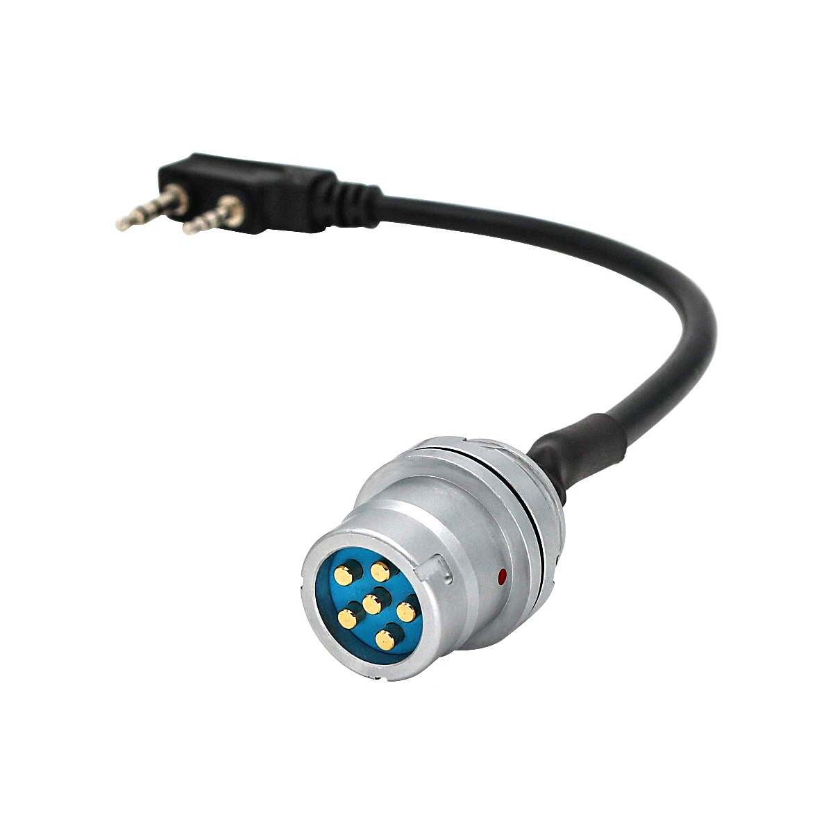 Tactical Ptt RAC 6 Pin PTT for PRC-163/148/152 Harris Military Radio Non-Functional Walkie Model for ShootingTactical Headset