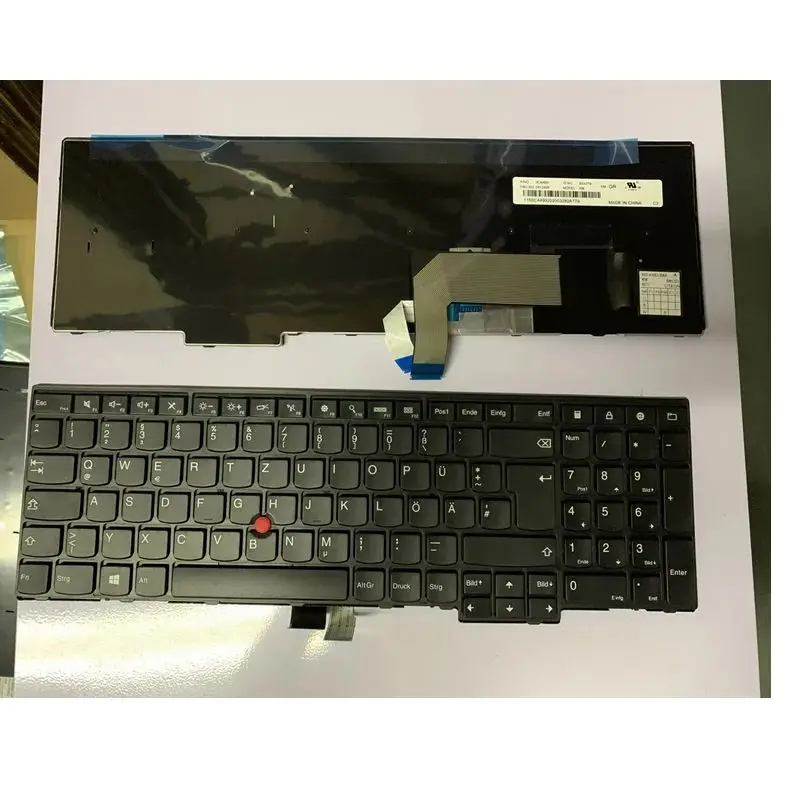 Tastiera Retroilluminata Americana Per Lenovo ThinkPad T550/T540/W540/L560/P50S – Con Trackpoint E Strumenti Di Installazione - 5