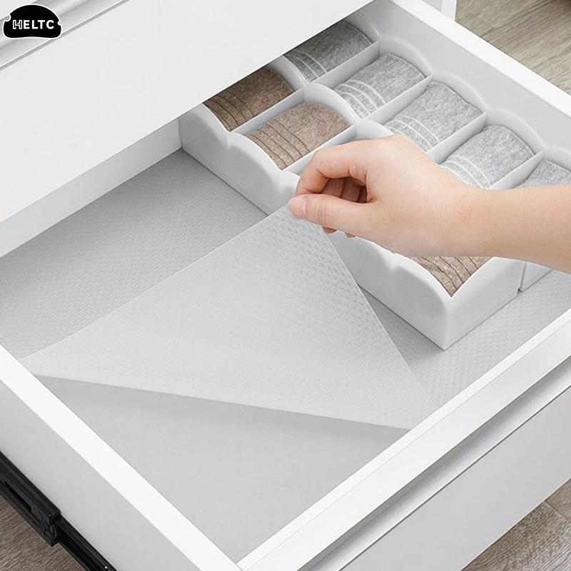 Quality EVA Oil-proof Moisture-proof Cabinet Mat Cabinet Liner Reusable Drawer Liner Nonslip Refrigerator Mat Fridge Drawer
