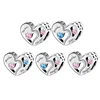 FC Jewelry Fit Original Pan Charms Bracelet 925 Silver Father Daughter Mother Son Brother Sisters Bead For Making Women Berloque 1