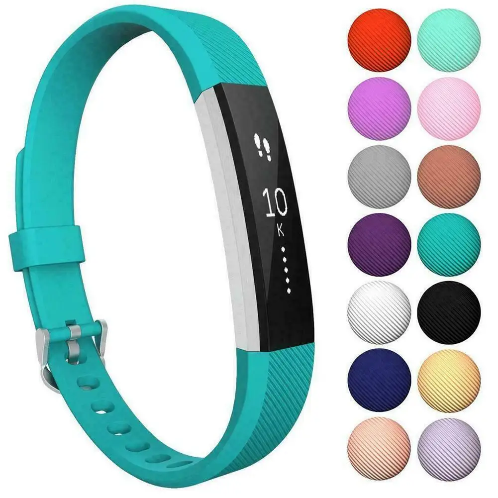 For Fitbit Alta/Alta HR Band Secure Strap Wristband Buckle Bracelet Specially Designed Connector Sturdy and Long-lasting 2 Sizes 