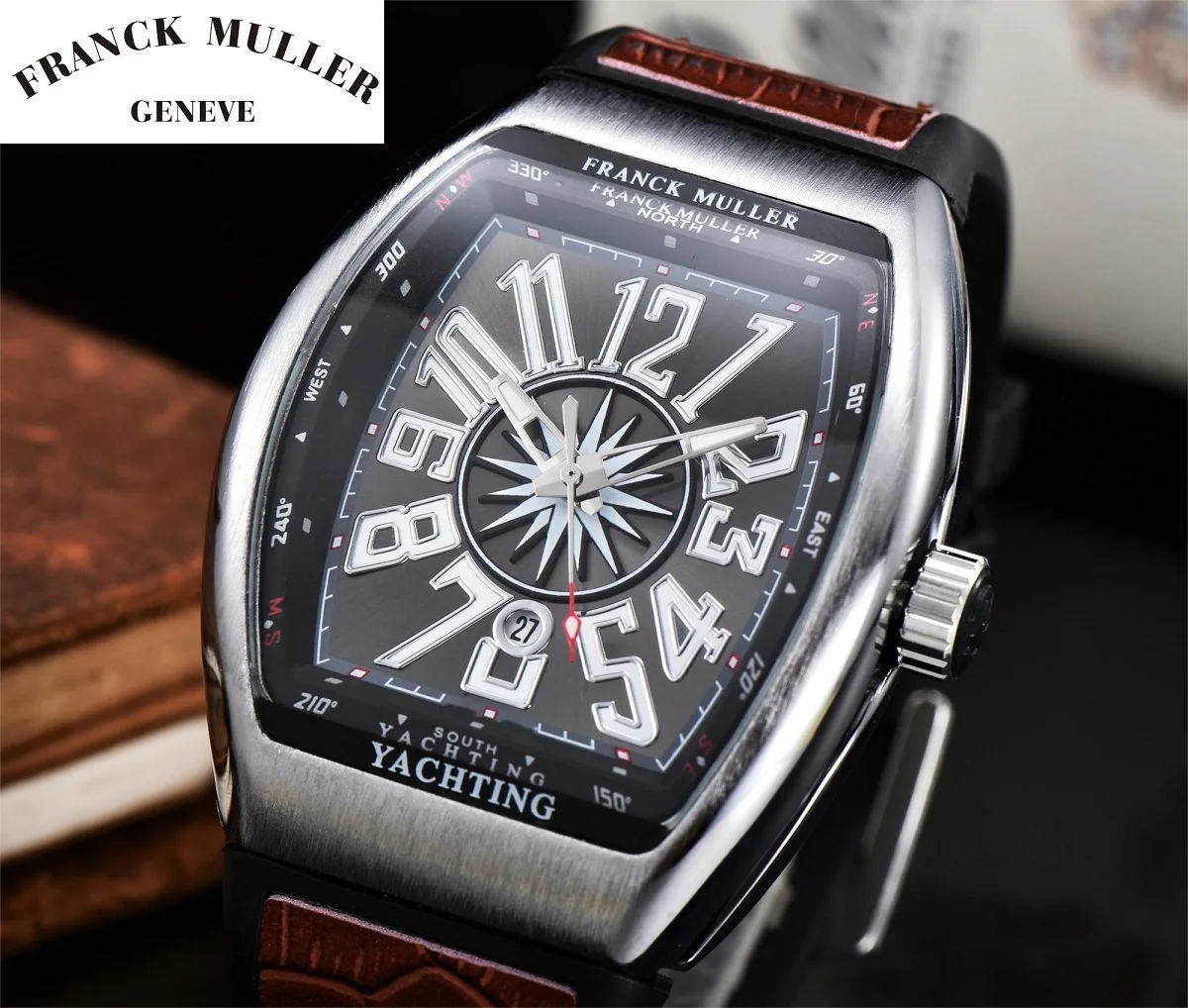 

FRANCK MULLER Men Fashion Quartz Men Watches Top Brand Luxury Male Clock Watch Sport Mens Wrist Watch Hodinky Relogio Masculino