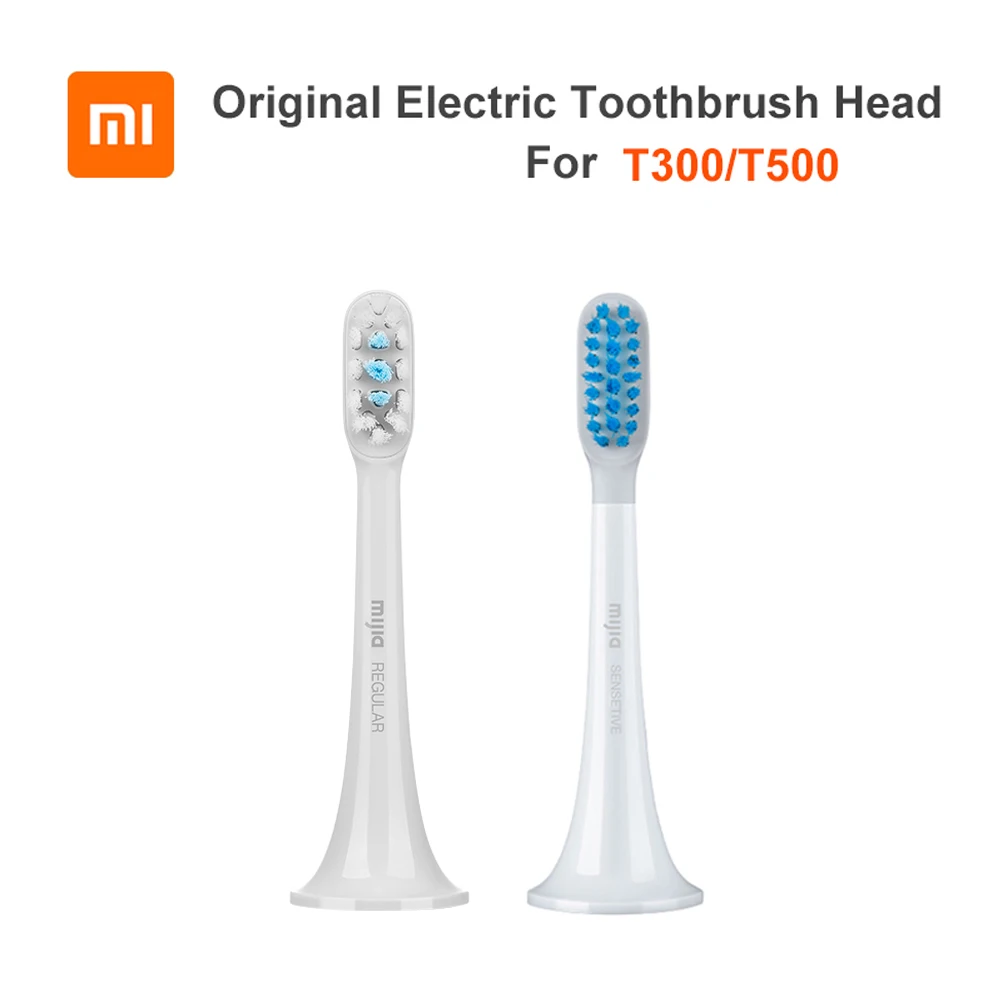 Насадки для электрической зубной щетки XIAOMI MIJIA Sonic, сменные головки для T300, T500, гигиена полости рта, 3 шт./6 шт.