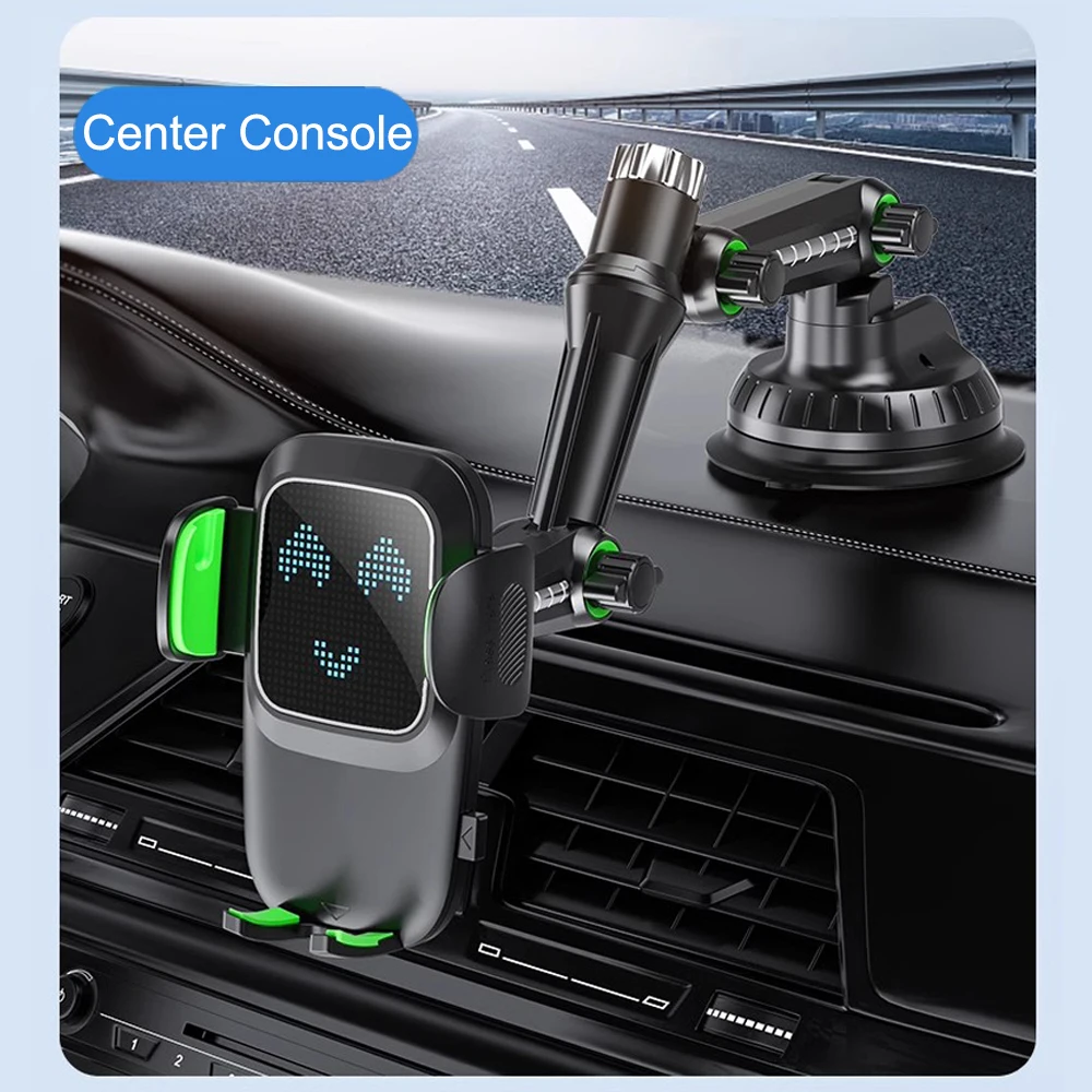 Universal Suction Cup Phone Holder Mount with Sticky Gel Pad