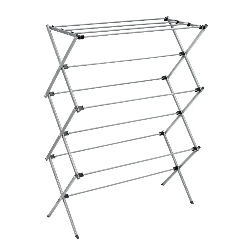 

Honey-Can-Do Collapsible Steel Oversized Accordion Clothes Drying Rack, Gray Hybrid Mattresses