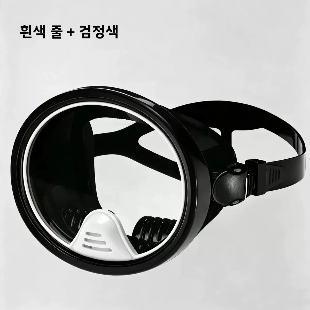 완벽한 다이빙 장비 세트 어부용 대형 프레임 스노클 마스크 실리콘 스테인리스 스틸 풀페이스 다이빙 장비 낚시 고글