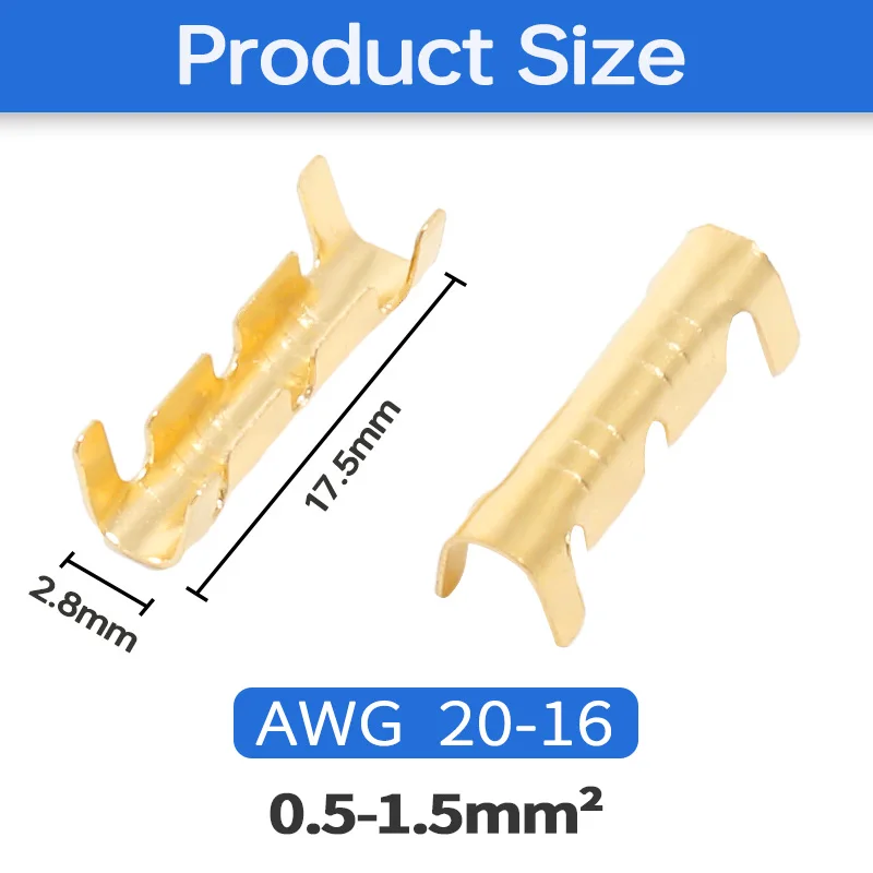 50/100 세트 U 자형 와이어 커넥터 빠른 연결 0.5-1.5mm² 케이블 밀폐형 슬리브 절연 전기 압착 단자