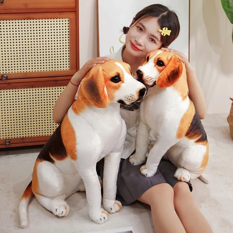 thumbnail interactive-video image 1 of Perfect Petzzz - Original Petzzz Beagle, Realistic Lifelike St￭ Interactive Pet Toy, Companion Pet Dog With 100% Handcrafted Synthetic Fur 1 of 12
