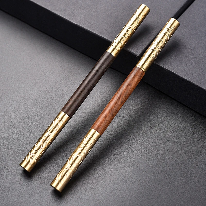 Sandalwood Double Head Tea Knife Needle Pick With Wood Handle Puer Tea Tools Cone Needle Breaking Prying Brick Tool