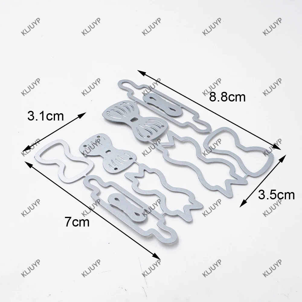 KLJUYP 롤링 핀 보우 메탈 커팅 다이스 스텐실 DIY 스크랩북/앨범 장식 엠보싱 DIY 종이 카드용