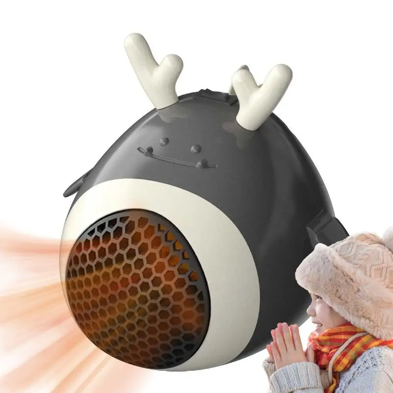 

Indoor Space Heater Fast Heating Small Electric Space Heater Cute Heater with Lower Noise Heater with Auto Power-Off Protection