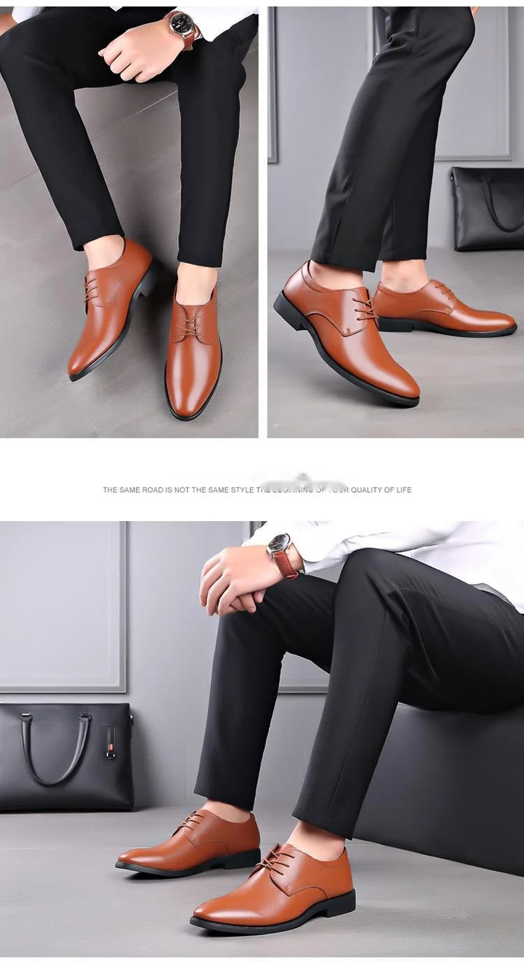 Bottes Derby en daim à bout rond pour hommes, chaussures d'extérieur_voghion.com