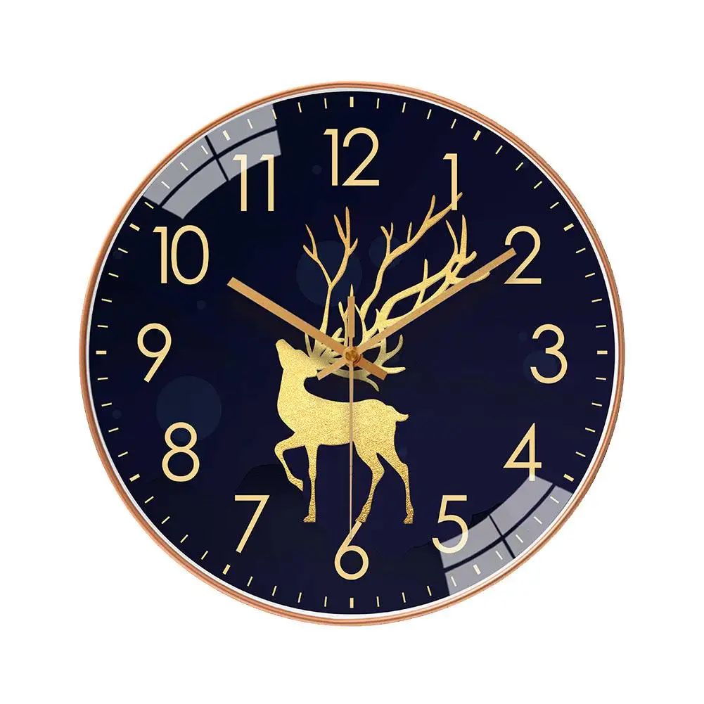 3D Acrylic Mirror Sticker Wall Clock for Home Decor