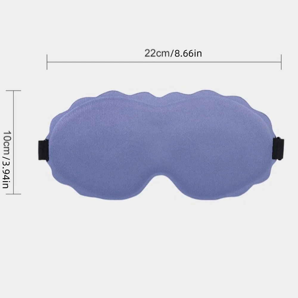 Eye Shade Cover 3D Sleeping Mask Eyepatch Adjustable Lightweight Night Sleep Patch Soft Blackout Travel Eye Mask Office