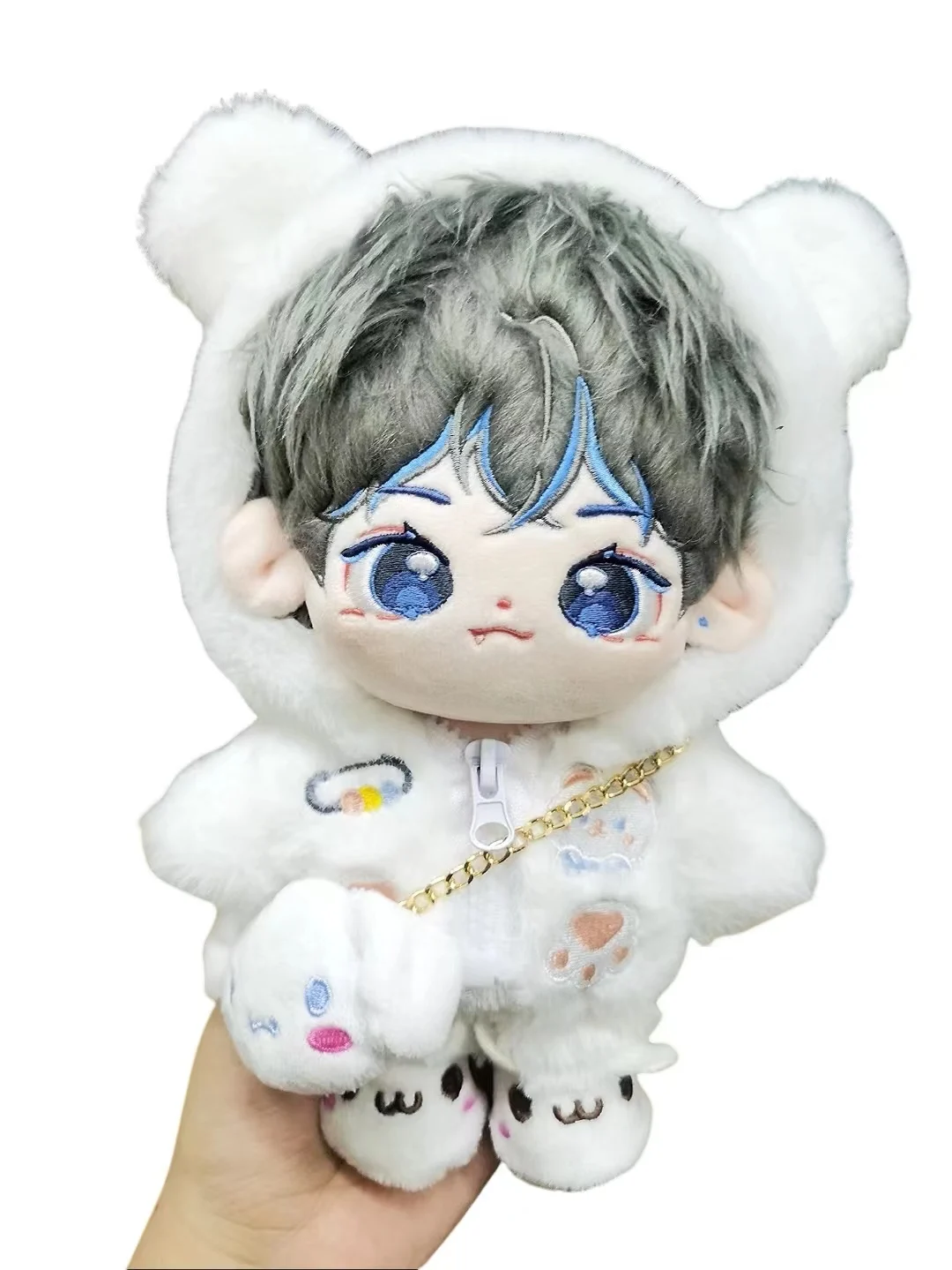 20cm Plush Doll Clothes, Anime Plushie Outfit Suit Pajamas