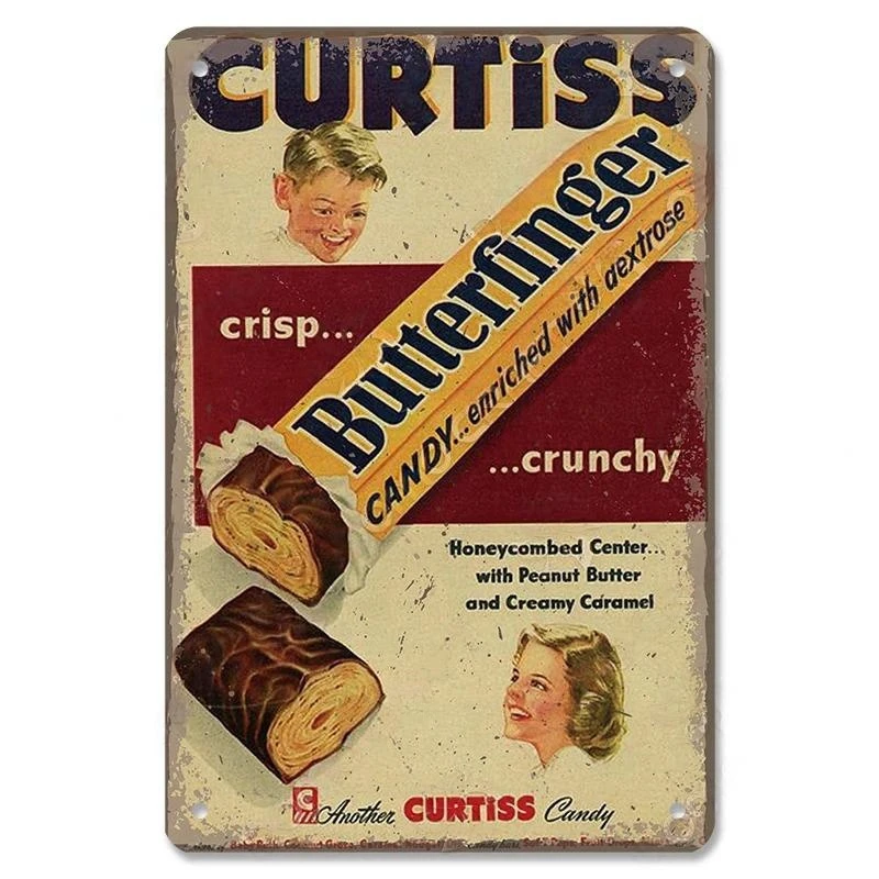 Vintage Şeker Çikolata Metal Plakalar Krema Sütlü Çikolata Posteri Metal Plak Teneke Tabela Mutfak Cafe Yemek Odası Duvar Dekoru