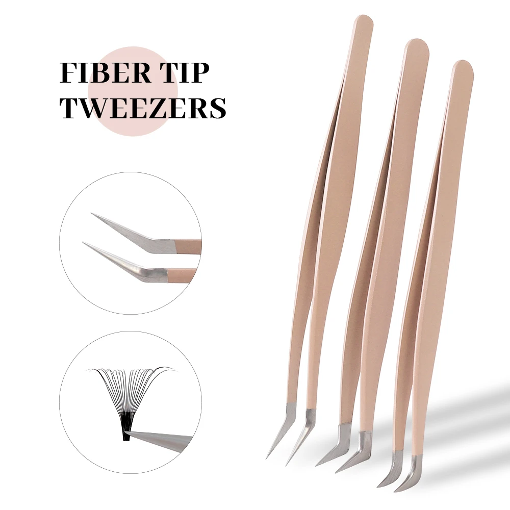 1 Pcs Eyelash Extension Tweezers Stainless Steel 3D Accurate Clip Eyelashes Tweezers Lash Extensions Supplies Set Tool eyelash tweezers
