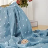 Kangobaby #My Soft Life# New 3pcs Pack Bamboo Cotton Baby Muslin Swaddle Blanket Newborn Wrap Infant Quilt 120x110cm 6