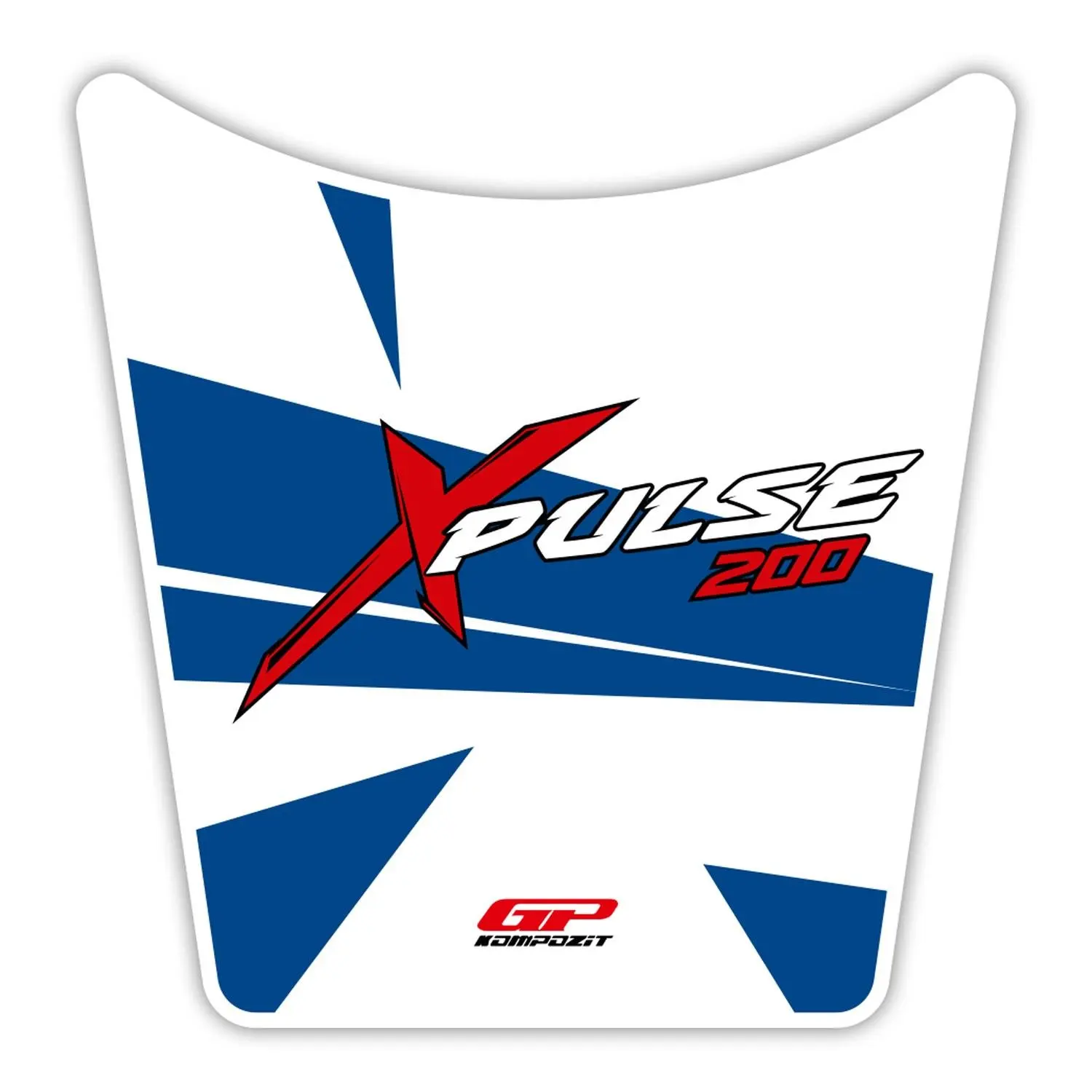 

GP Composite For X-Pulse 200 2020-2022 Compatible Tank Pad Blue