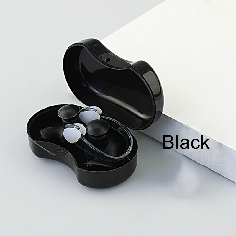Bouchons d'oreilles/ensemble de clips pour le nez, en Silicone, étanches, Anti-bruit, pour le sommeil, la plongée en plein air, accessoires pour Sports aquatiques, été