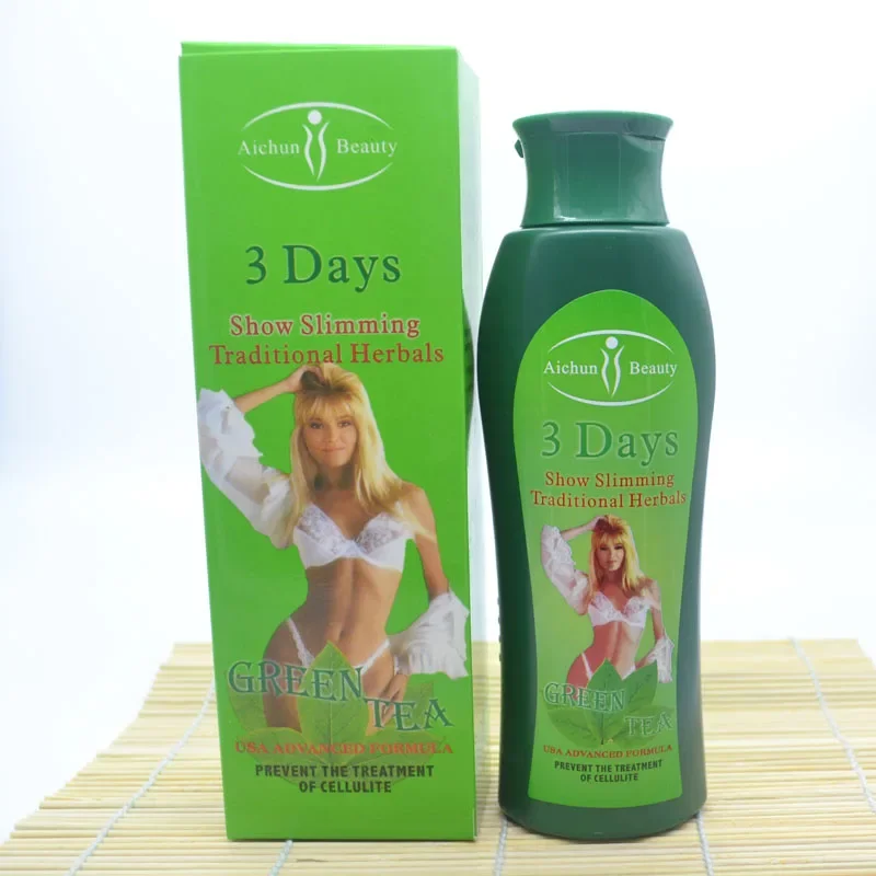

3 days Green Tea slimming products to lose weight and burn fat, anti cellulite, stomach belly leg fat burning cream gel 200ml