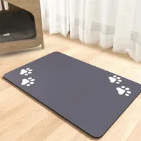 Winter Feeding Mat-Absorbent Pet Placemat for Food and Water Bowl with Waterproof Rubber Backing Quick Dry Water Mat for Dog Cat 3
