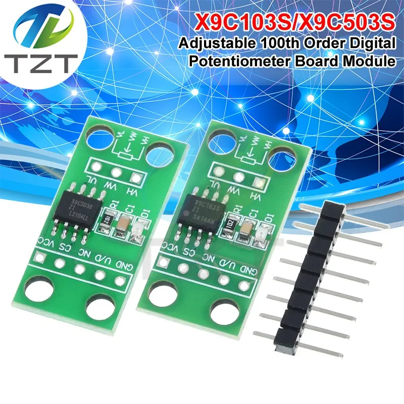 TZT NEUES X9C103S X9C503S Digitales Potentiometermodul für Arduino