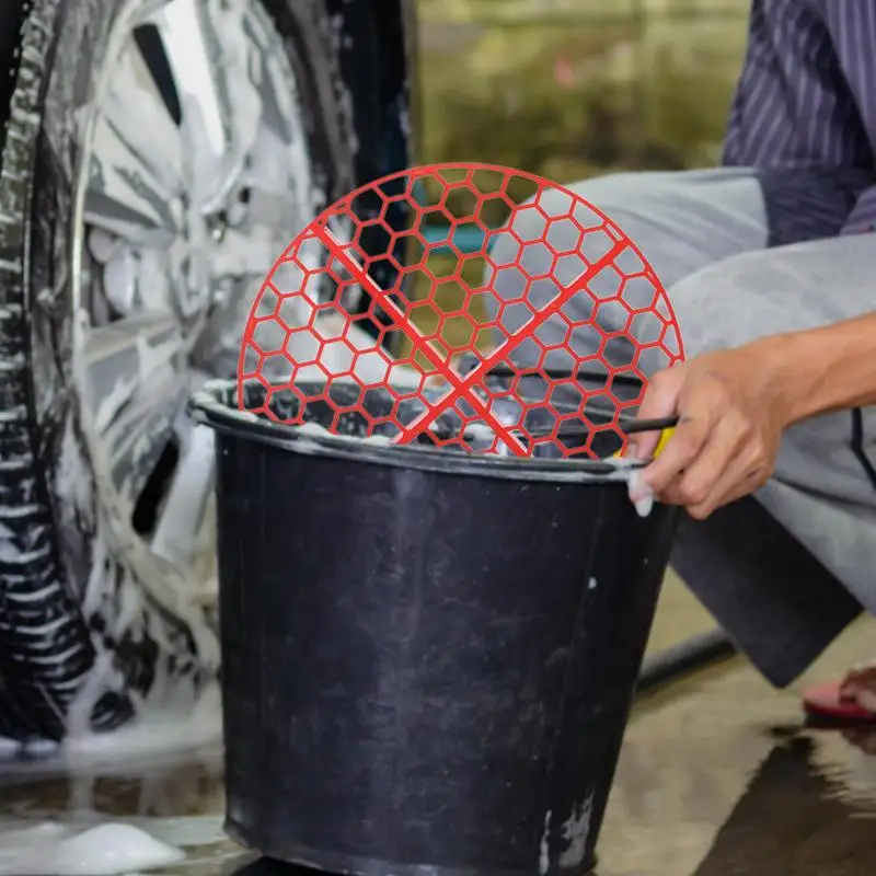 Multifunctional Car Wash Bucket Insert Car Beauty For Cars Dirt Remover  Filte Washboard Insert Car Wash Detailing Trap Car Wash - AliExpress