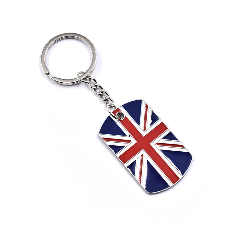 Union Jack Flag Keychain - British Pride Accessories