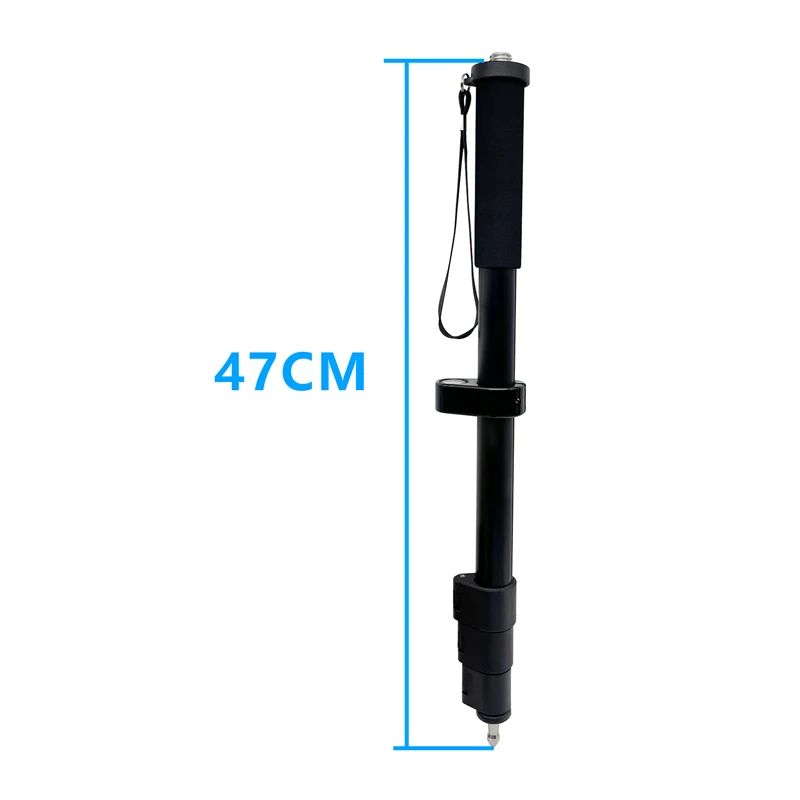 47 to 150cm Telescopic Centering Pole Portable RTK GPS Surveying Rod Aluminum Al