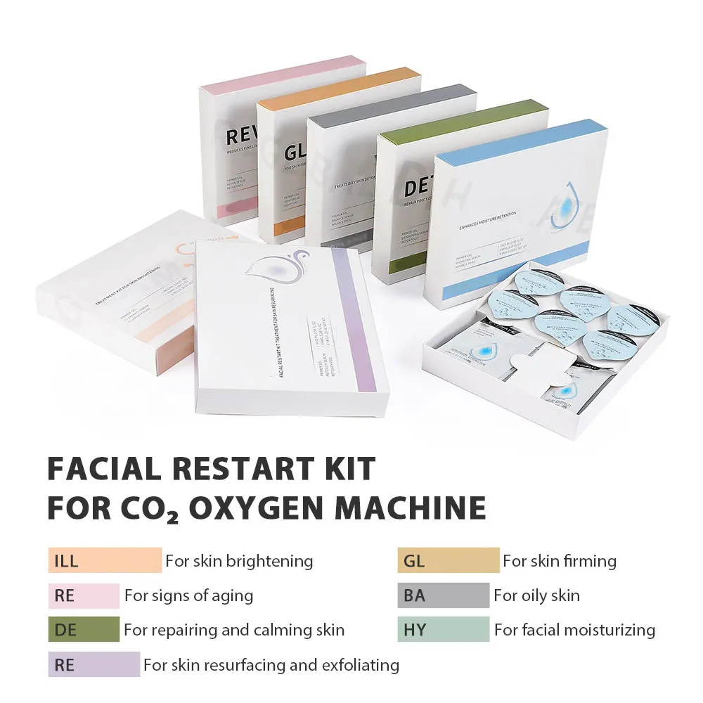Portable CO2 Oxygen Bubble Pen Facial Massager High-frequency Vibration Skin Care Beauty Machine