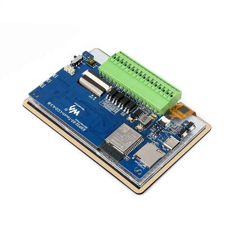 ESP32 S3 4.3인치 LCD (B) 800x480 캡티브 터치스크린 디스플레이 보드 LVGL 센서 탑재 CAN I2C RS485 지원