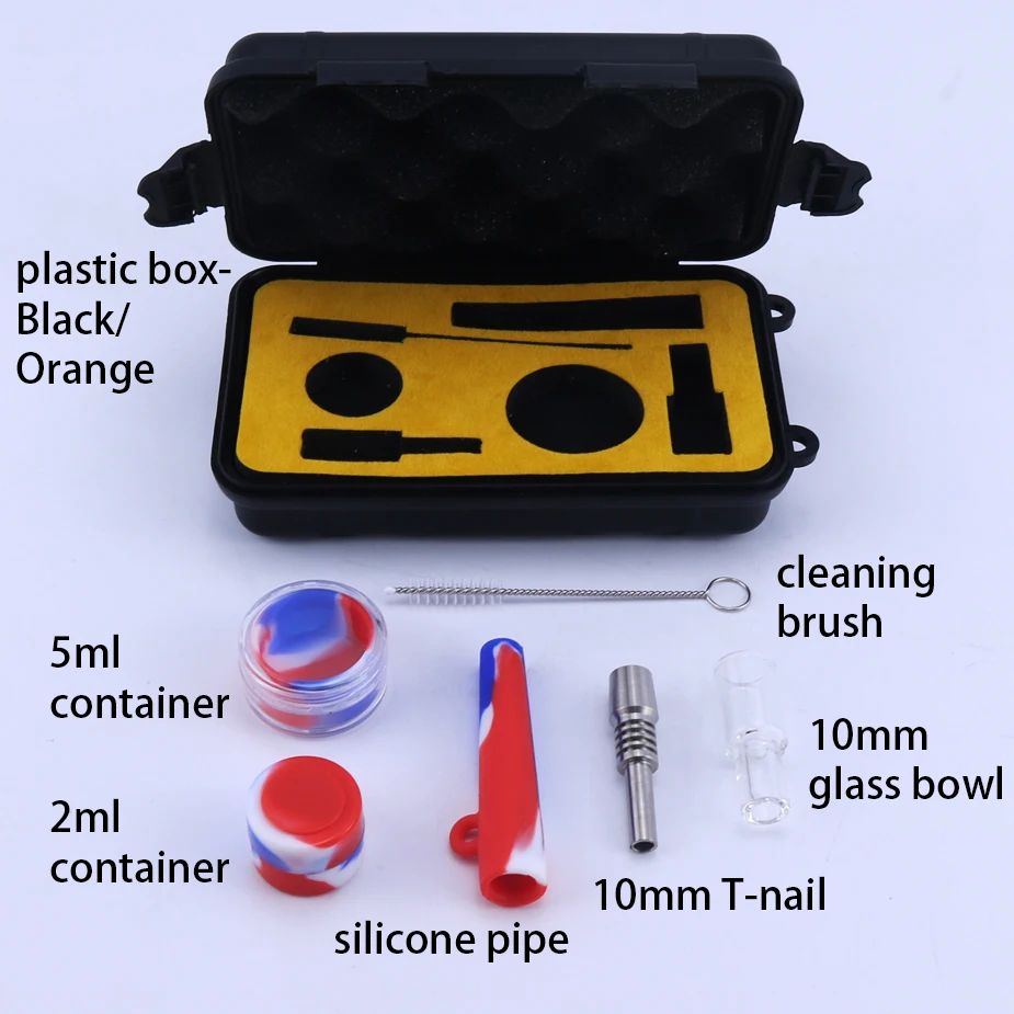 Smoking Pipe Kit Portable Pipe Set Convection Flame Powered Silicone Smoking Pipe Kit Smoking Accessories