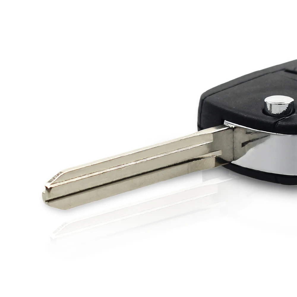 KEYYOU Car Key For Toyota Reiz Corolla Camry RAV 2014 2015 2/3/4 Buttons TOY43 Blade Modified Flip Folding Remote Key Shell