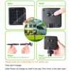 5/7/12M Led Globe Solar Fairy String Lights Christmas Garland Street Wedding Bulb Lamps Outdoor for Party Holiday Garden Patio 5