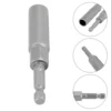 1Pc 80/150mm 1/4inch Hex Socket Nut Driver Magnetic Socket 5.5-19mm For Electric Impact Nut Bolt Screwdriver Drill Bit Removal 5