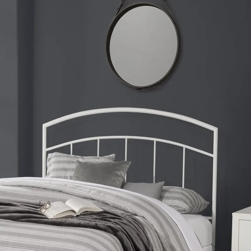 

Julien Metal Full/ Headboard, Textured White