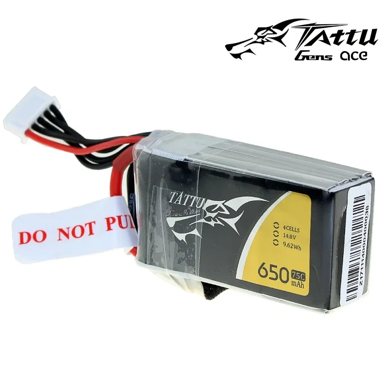 Batterie LiPo 4S 650mAh 75C RC pour Drone FPV