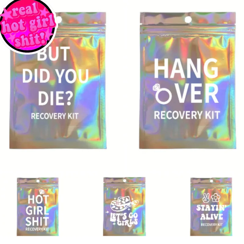 5pcs Survival Kit Nashty Hangover Kit Bachelorette Hen Birthday Party