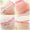 Lingerie Bra Underwear Laundry Washing Bags Net Mesh Clothes Sock Washing Organizer Zip Bags Hosiery Saver Bras Protector Pouch 3