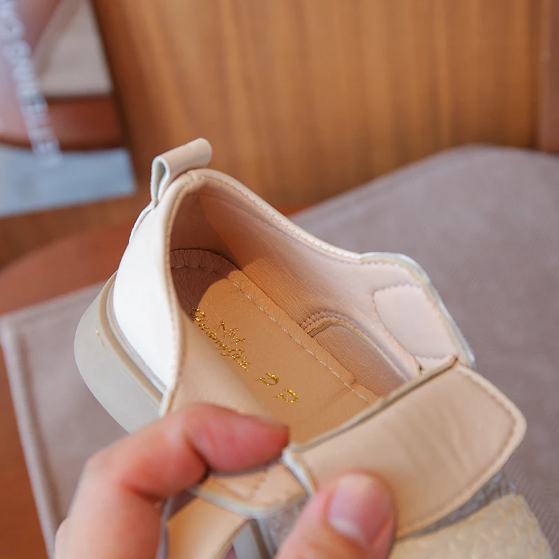 Leather Kids School Shoes for Boys and Girls