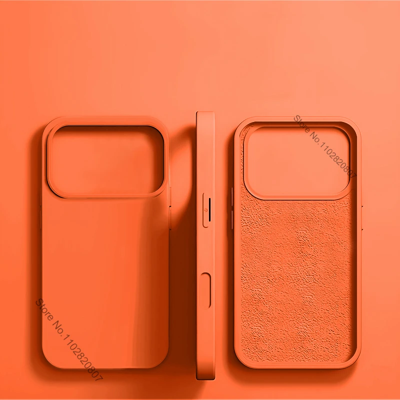 ตัวเลือกสินค้า เคสซิลิโคนนิ่มกันกระแทก iPhone 11-17 Pro Max