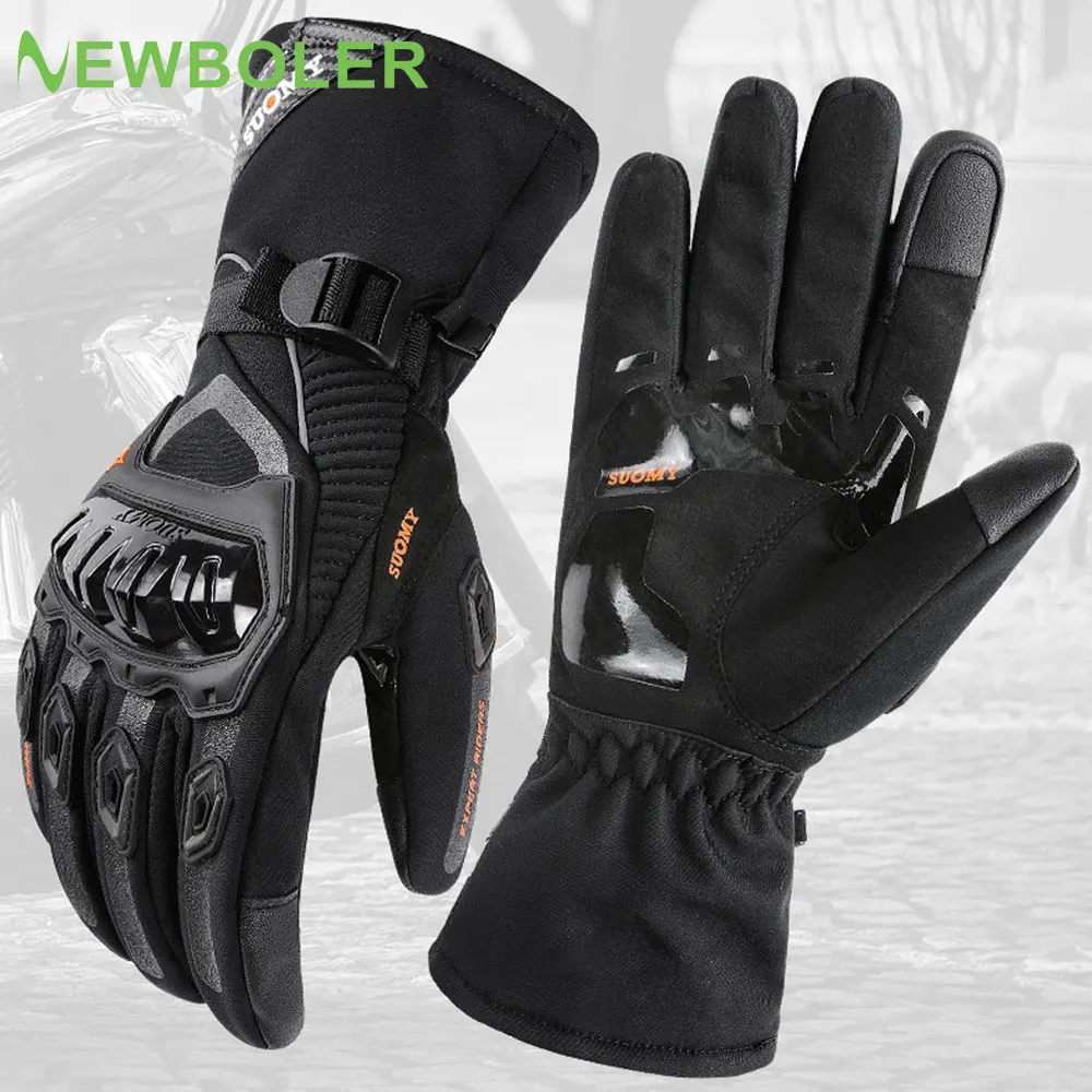 Guanti da sci da uomo guanti invernali impermeabili per mani calde  Snowboard guanti termici da moto in bicicletta sport addensare guanti da  neve - AliExpress