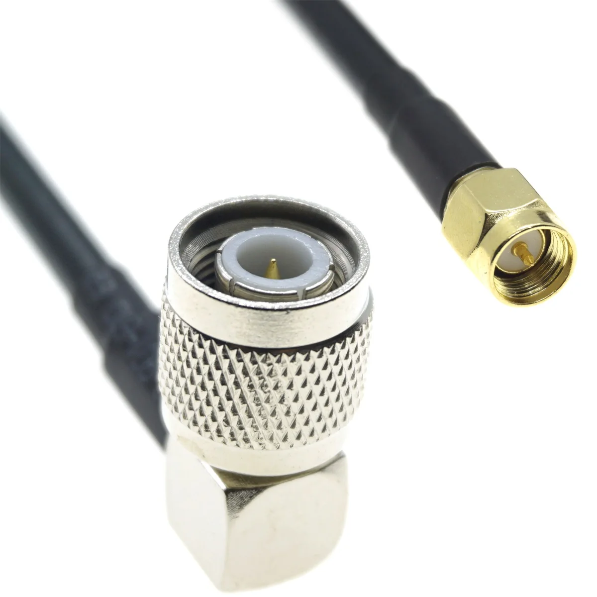 

15CM 30CM 50CM 100CM 1M 2M 3M SMA male to TNC male Plug Right Angle connector RG58 RF Coaxial Cable Antenn Wifi jumper Coax