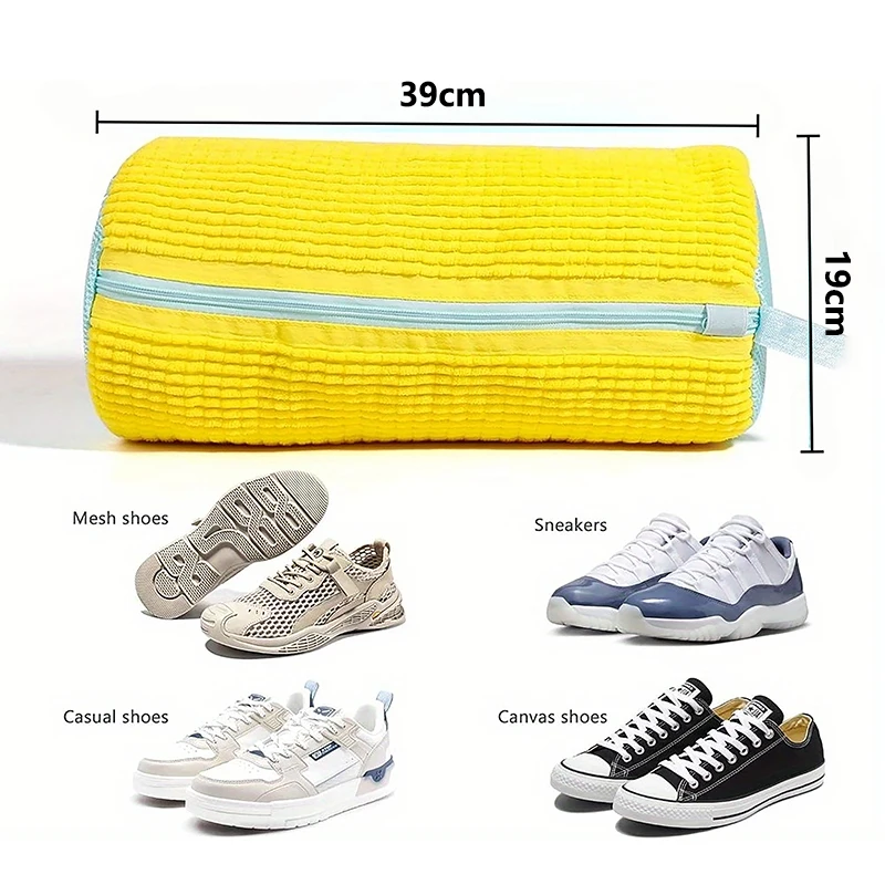 Mesh Bag White Shoes In Washer Shoe Cleaner Bag White Kmart