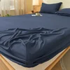 2 People Luxury Double Bed Bed Sheet Elastic Fitted Sheet Mattress Cover Couple Bed Linen 120/150/180/220x200 Bedding Queen King 2
