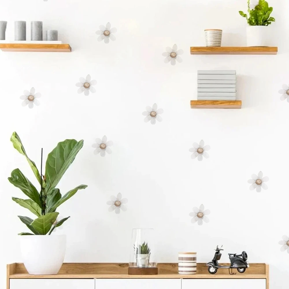 Adesivi Per Auto Con Fiori Di Margherita: Set Di Adesivi In - Foto 7