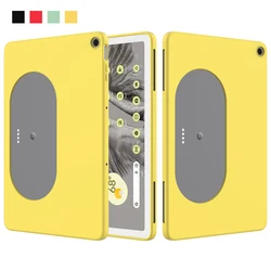 Ultra-Thin Premium Soft Silicone Case for Google Pixel Tablet 2023 (Yellow Case)
