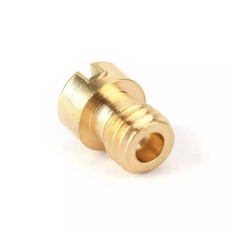 10PCS M4 Haupt Jet 4mm Vergaser Jets für GY6 50cc 139QMB Roller Motorrad PWK Mikuni Keihin Vergaser CVK PZ19 runde Kopf – Detail 6